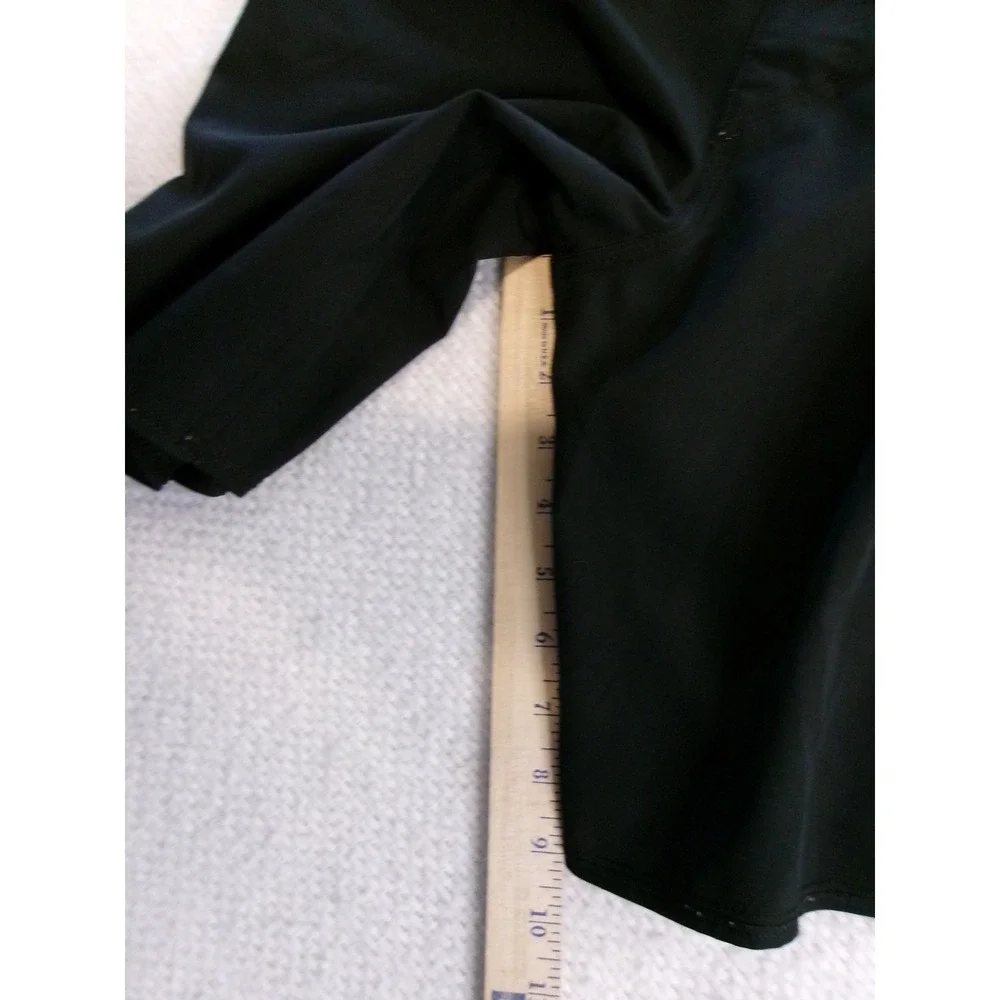 QUIKSILVER‎ Men's Highline Kaimana Boardshorts Size 28 Black 4-Way Stretch Swim